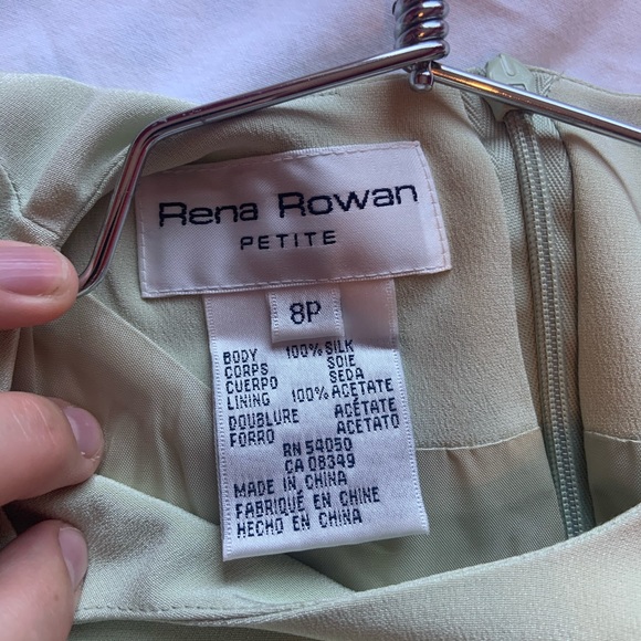 Vintage silk dress - Picture 2 of 4